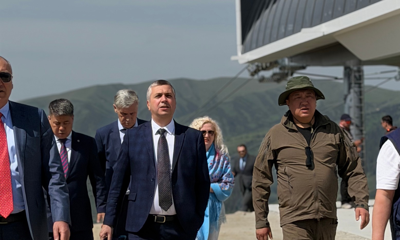 ОАО «Ала-Тоо Резорт» приняло российскую бизнес-делегацию в курортном городке Жыргалан